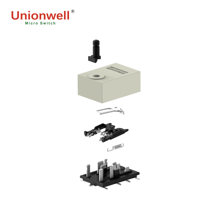 g307b three-circuit miniature micro switch details view